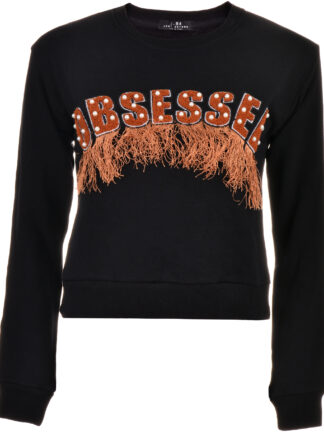 سویشرت نوشته دار زنانه جاست بیفور