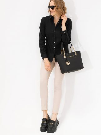 شومیز زنانه مشکی یو اس پولو