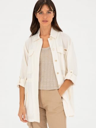 کت زنانه بژ یو اس پولو