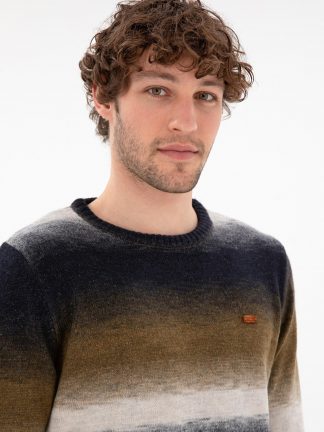 پلیور مردانه طوسی یو اس پولو