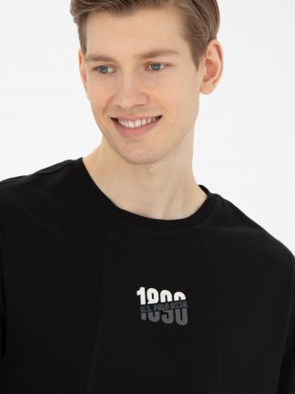 تی شرت مردانه مشکی یو اس پولو