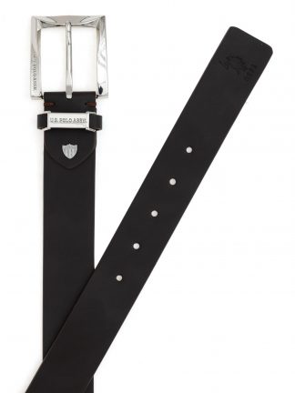 کمربند مردانه قهوه ای یو اس پولو