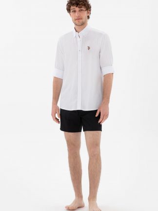 مایو مردانه مشکی یو اس پولو