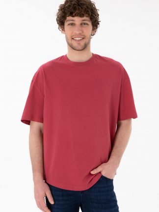 تی شرت مردانه آلبالویی یو اس پولو