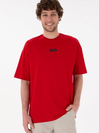 تی شرت مردانه قرمز یو اس پولو