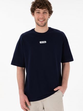 تی شرت مردانه سرمه ای یو اس پولو