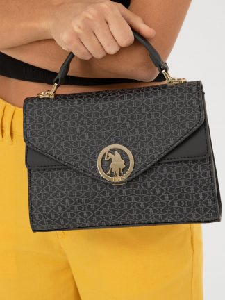 کیف زنانه مشکی یو اس پولو