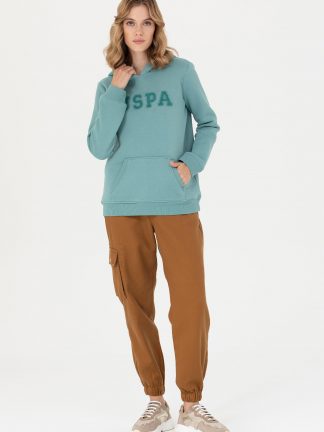 شلوار کتان زنانه نارگیلی یو اس پولو