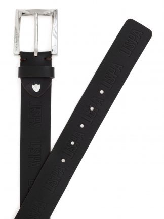 کمربند مردانه قهوه ای یو اس پولو