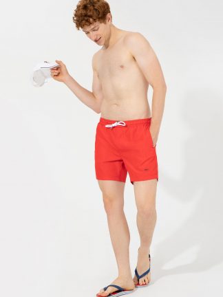 مایو مردانه قرمز یو اس پولو