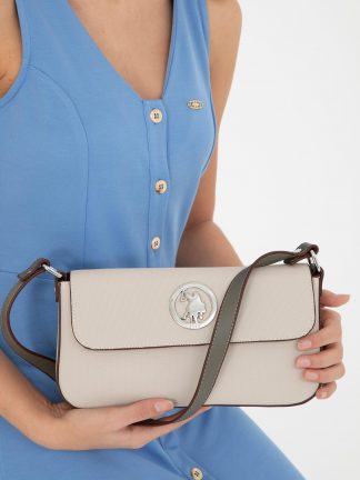 کیف زنانه طوسی یو اس پولو