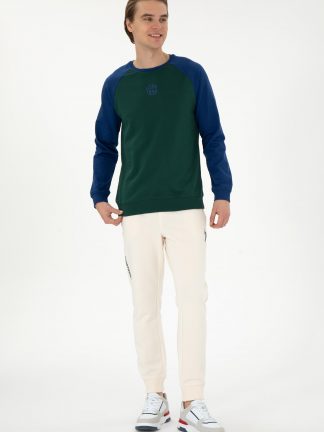 شلوار راحتی مردانه کرم یو اس پولو