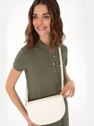 کیف زنانه سفید یو اس پولو