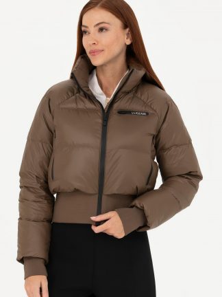 کاپشن زنانه نارگیلی یو اس پولو