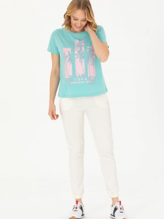 شلوار راحتی زنانه بژ یو اس پولو