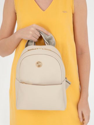 کوله پشتی زنانه طوسی یو اس پولو