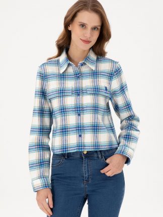 شومیز زنانه ساکس یو اس پولو