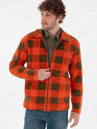 ژاکت مردانه خاکی روشن یو اس پولو