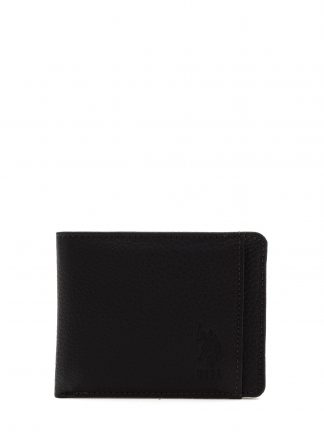 کیف پول و کارت مردانه قهوه ای یو اس پولو