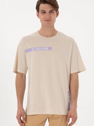 تی شرت مردانه طوسی یو اس پولو