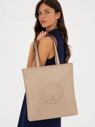 کیف زنانه طلایی یو اس پولو