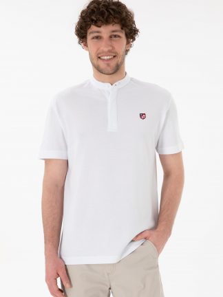 تی شرت مردانه سفید یو اس پولو