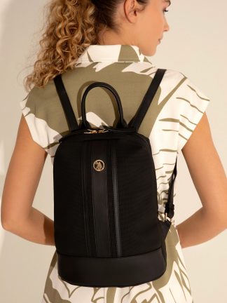 کوله پشتی زنانه مشکی یو اس پولو