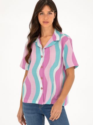 شومیز زنانه یاسی یو اس پولو