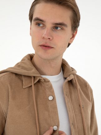 پیراهن مردانه شتری یو اس پولو