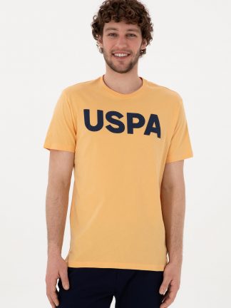 تی شرت مردانه خربزه ای یو اس پولو