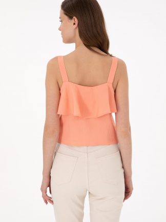 شومیز زنانه سالمون یو اس پولو