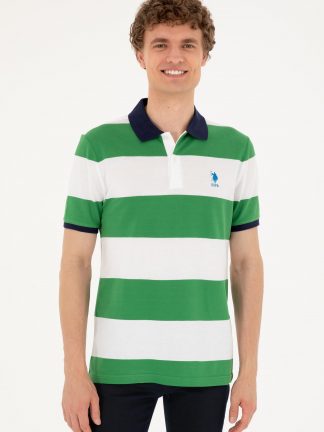 پولوشرت مردانه سبز یو اس پولو