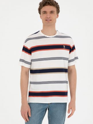 تی شرت مردانه قرمز یو اس پولو