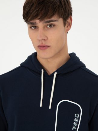 هودی مردانه سرمه ای یو اس پولو