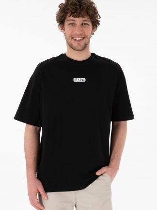 تی شرت مردانه مشکی یو اس پولو