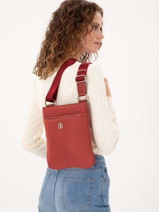 کیف دوشی زنانه گلبهی یو اس پولو