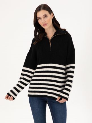 پلیور زنانه مشکی پیرکاردین