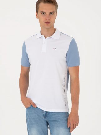 پولوشرت مردانه آبی یو اس پولو