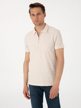 پولوشرت مردانه بژ پیرکاردین