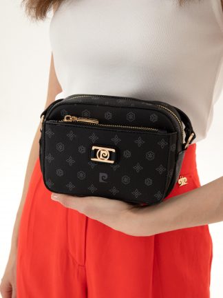 کیف دوشی زنانه مشکی پیرکاردین