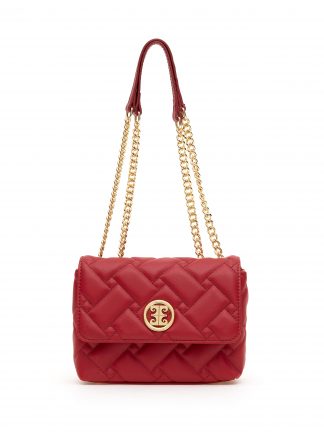 کیف دوشی زنانه قرمز پیرکاردین