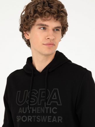 هودی مردانه مشکی یو اس پولو