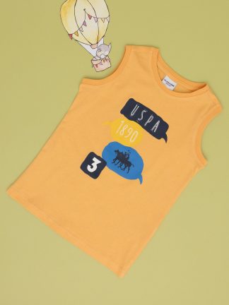 تی شرت پسرانه خربزه ای یو اس پولو