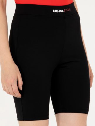 شلوارک زنانه مشکی یو اس پولو