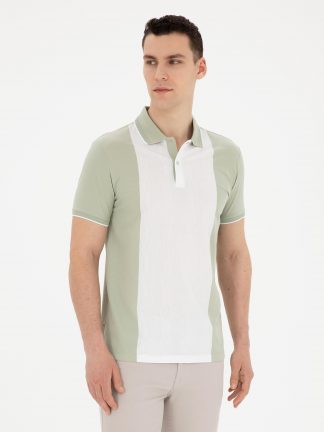 پولوشرت مردانه سبز پیرکاردین