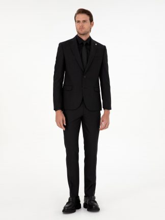 کت و شلوار مردانه مشکی پیرکاردین