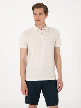 پولوشرت مردانه بژ پیرکاردین