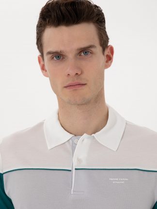 پولوشرت مردانه خاکستری روشن پیرکاردین