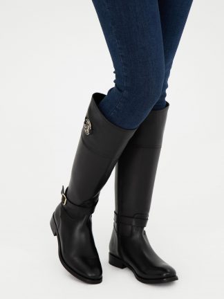 بوت و نیم بوت زنانه مشکی پیرکاردین