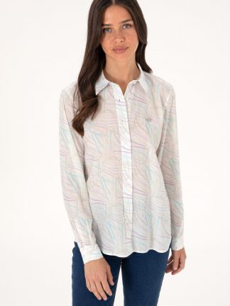 شومیز زنانه نعنایی یو اس پولو